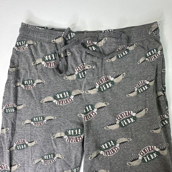 Friends Central Perk Pajama Lounge Pants Pockets Sleepwear 90s Y2K TV Show Small - Picture 4 of 12